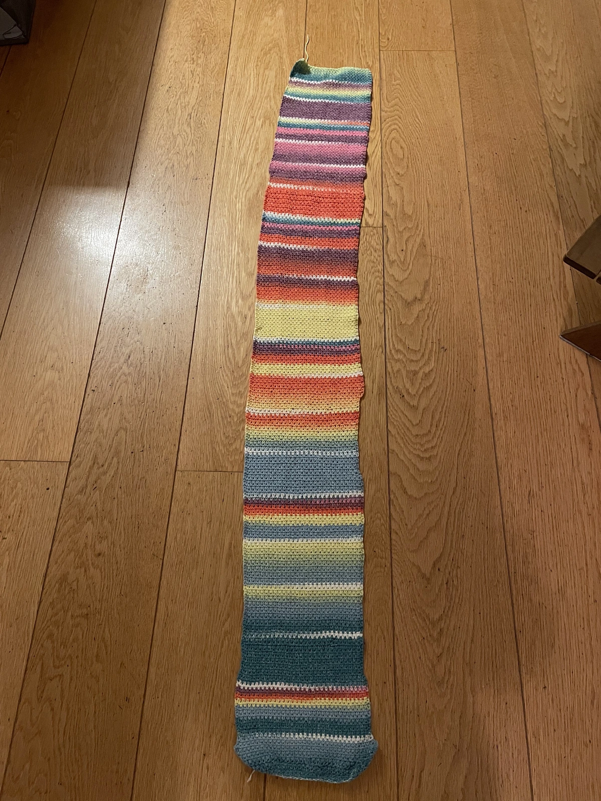 Finished my first scarf