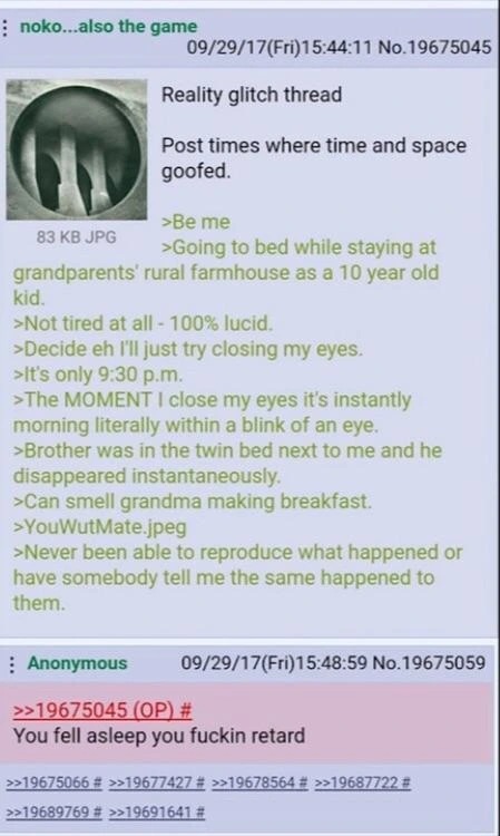 Anon experiences a glitch