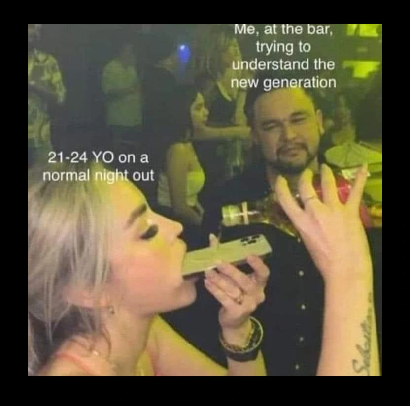 No judgement here. Have fun with life yall