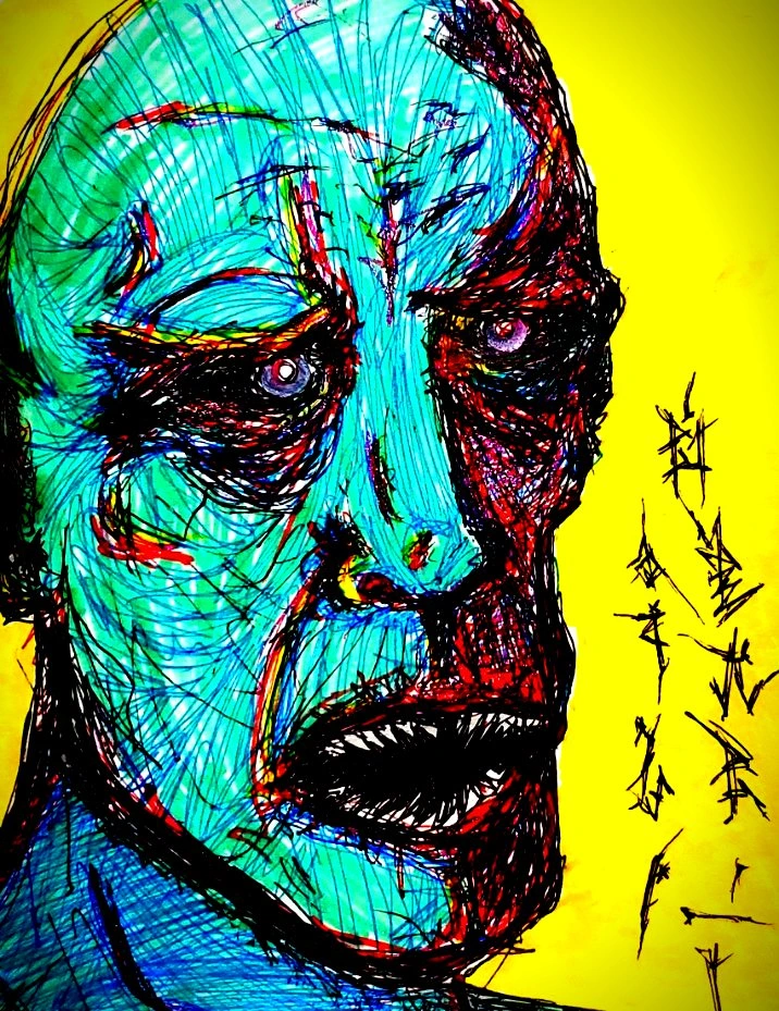 My latest ink drawing.