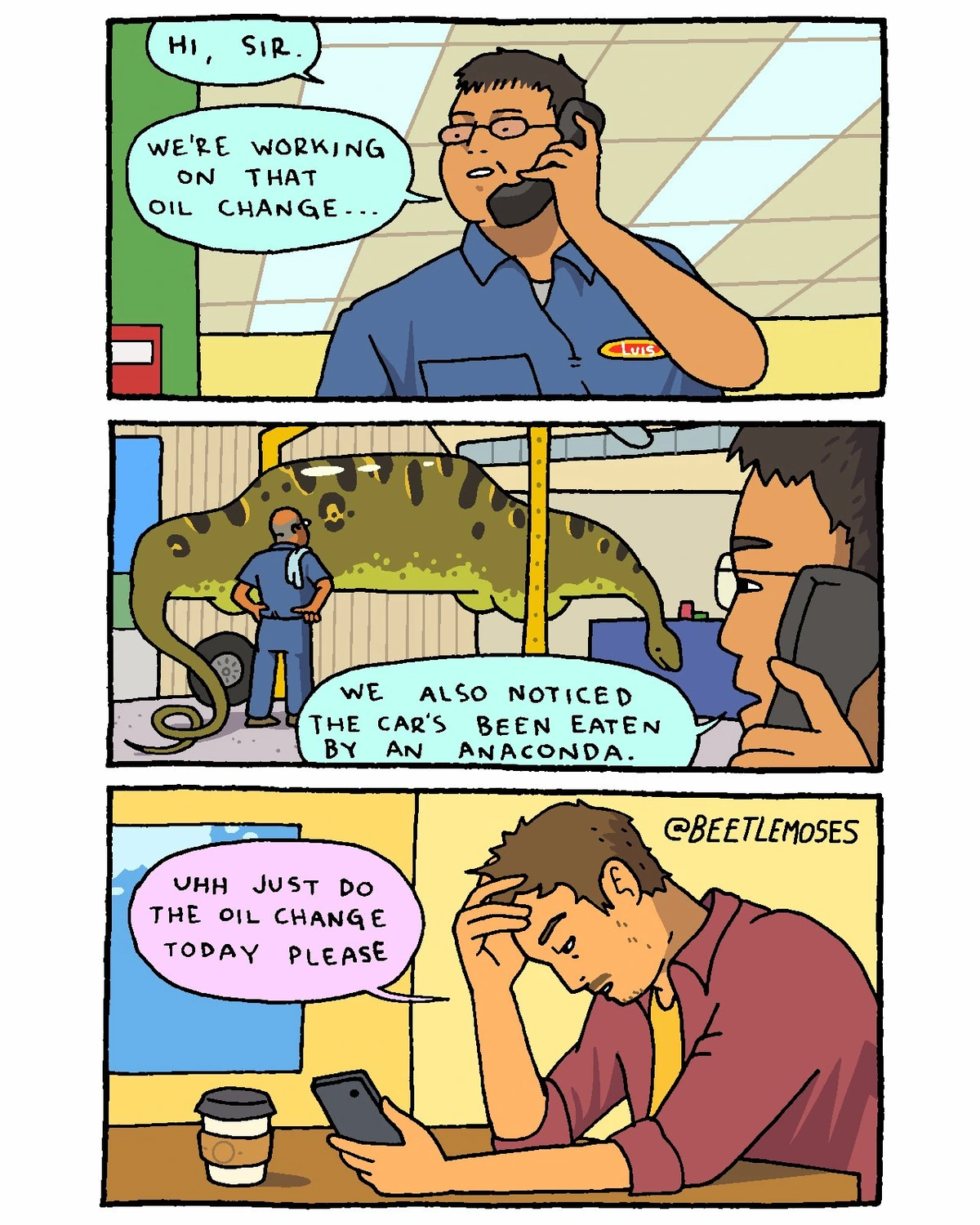 Always with the upsell