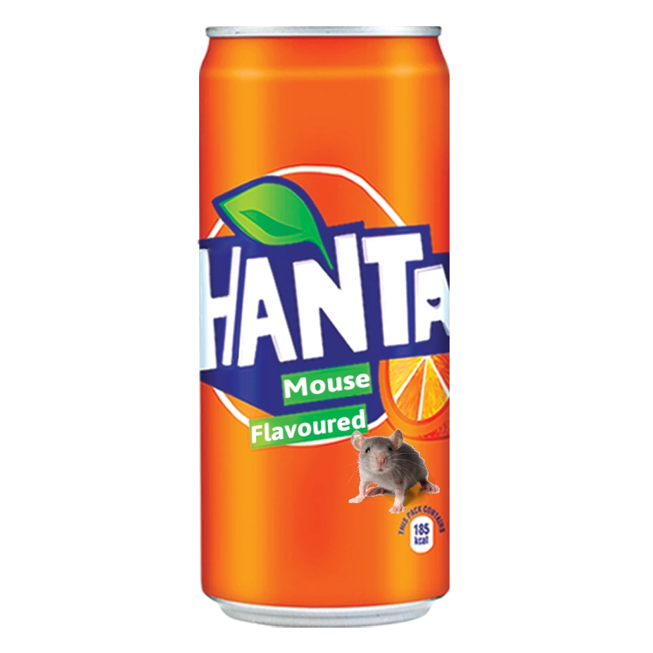 Hanta - Mouse Flavoured (Fanta can)