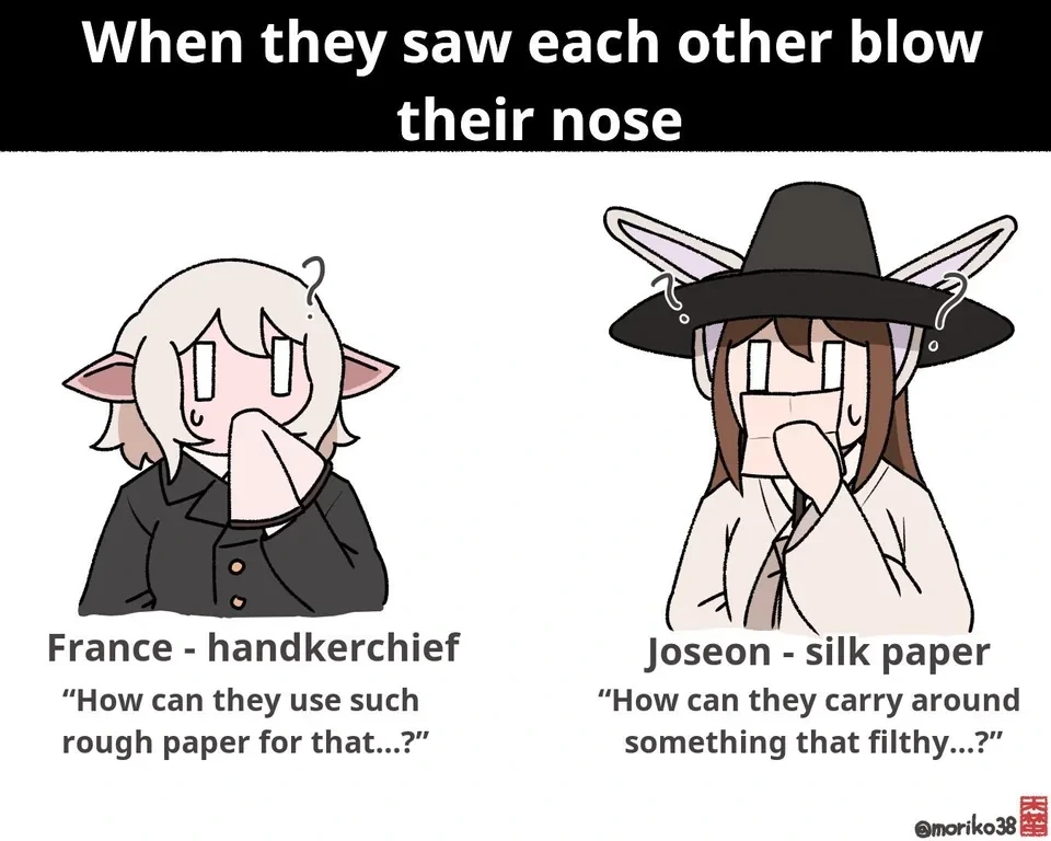 Habits are funny, seen from the outside