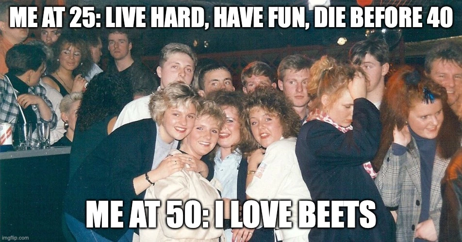 Getting old isn't so bad.