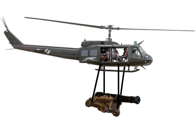 Flying artillery proposal