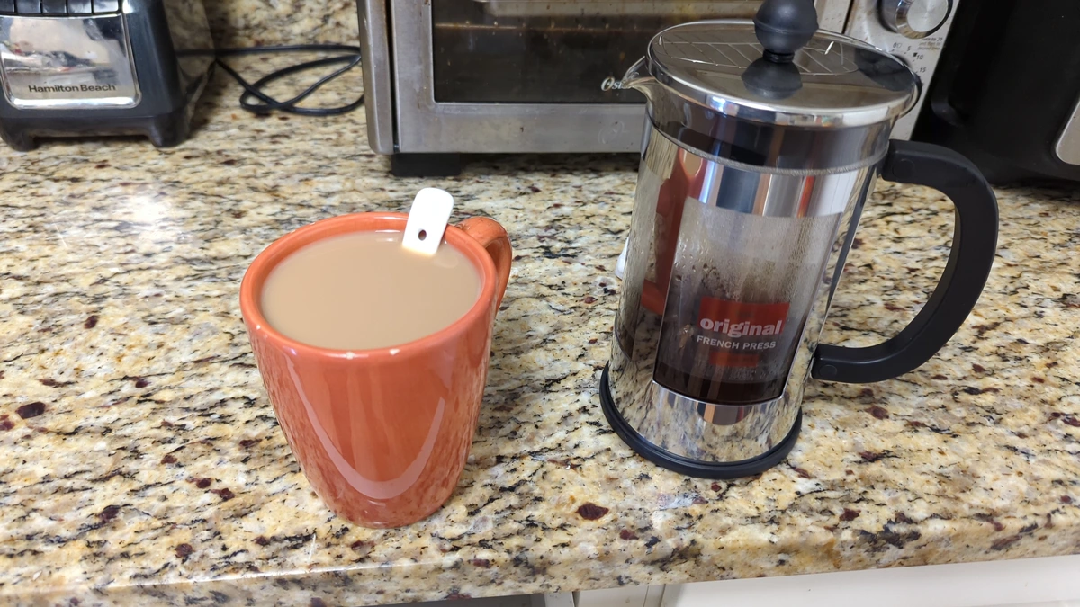 Fine. I got a French press.