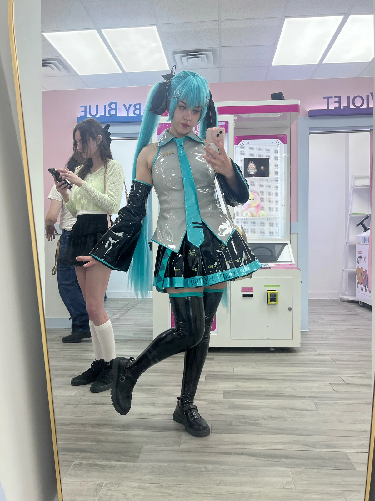 I really enjoy cosplaying as Miku from vocaloid ^^