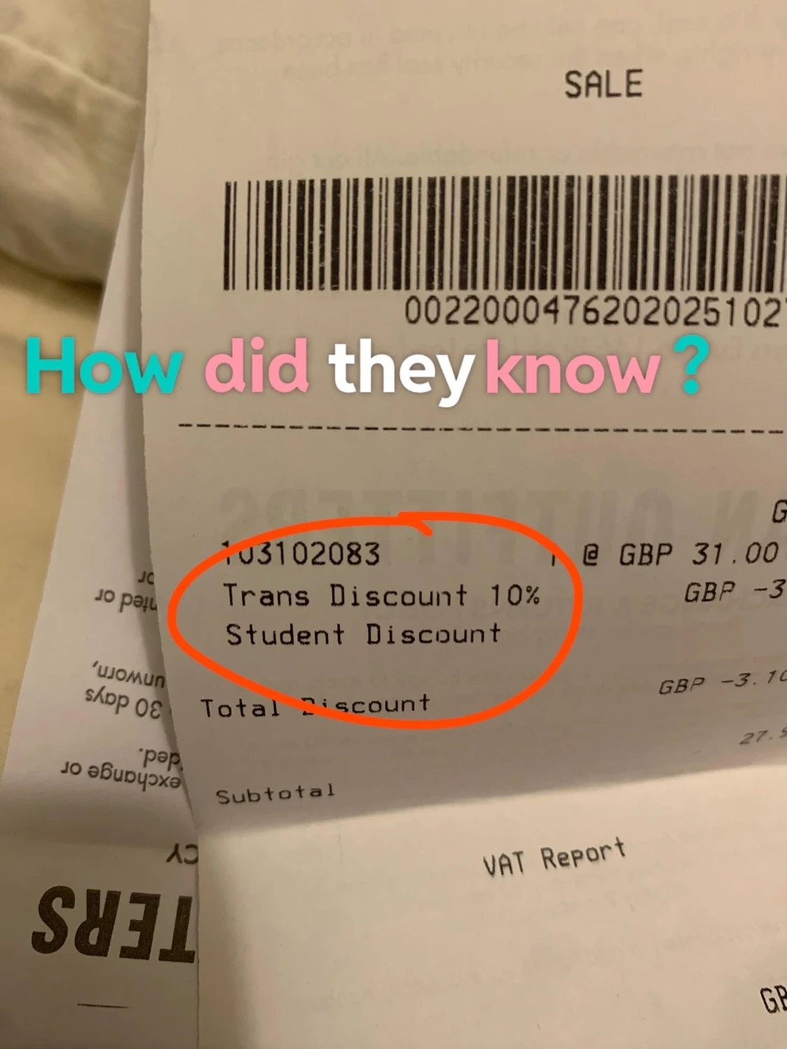 discount rule