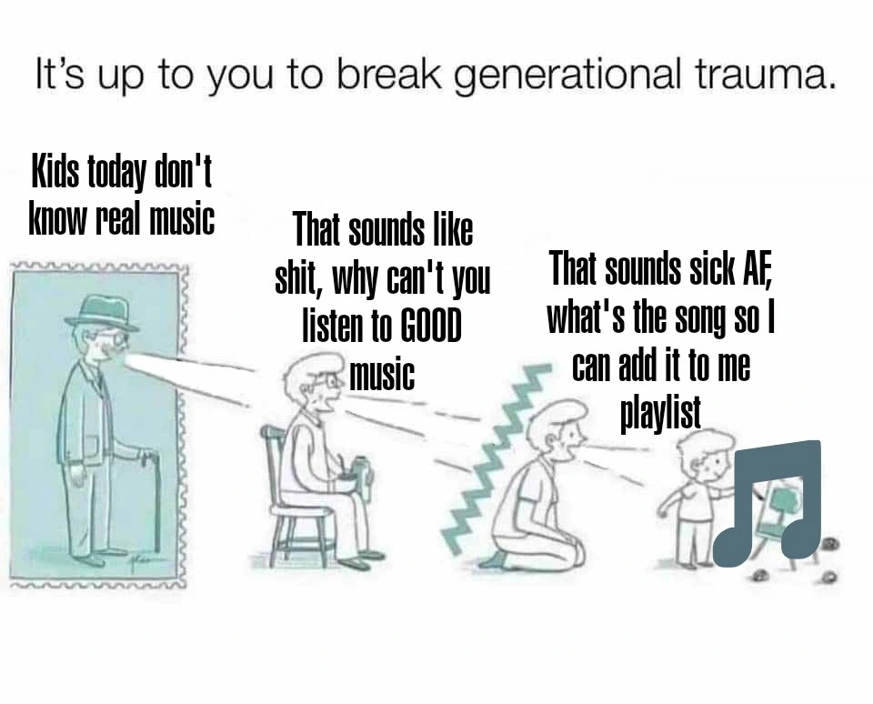 Probably helps that I'm happy to listen to whatever genre